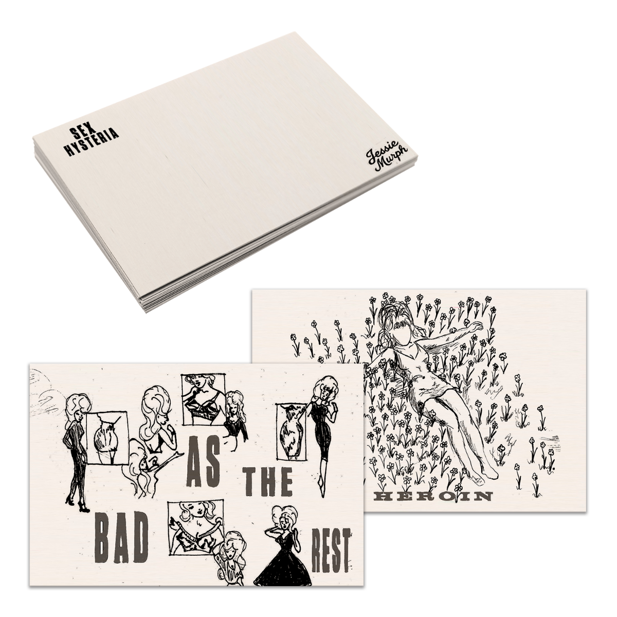 Sex Hysteria Postcard Set