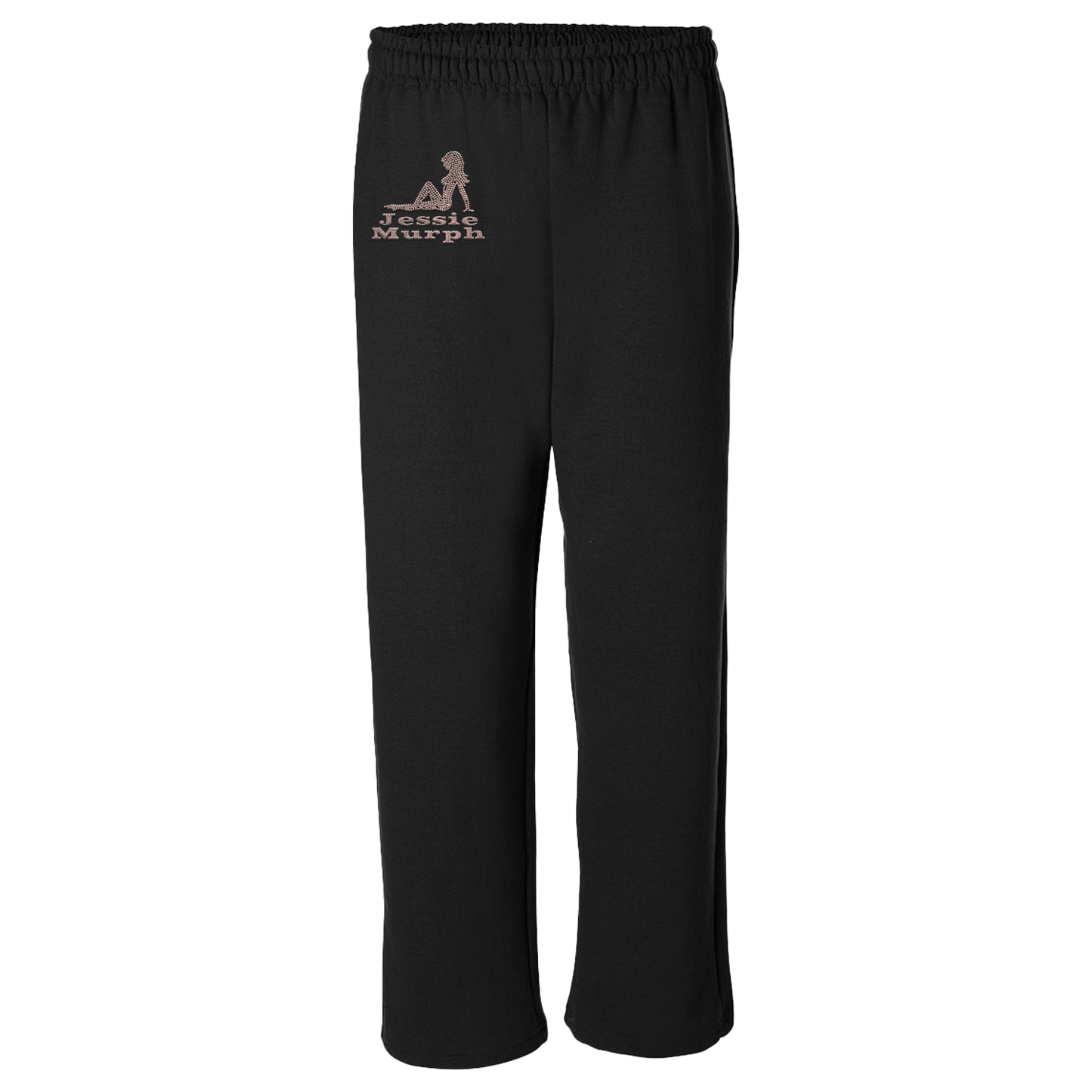 Rhinestone Silhouette Sweats