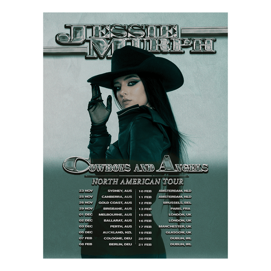 Cowboys & Angels Tour Poster